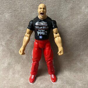 RARE Kurt Angle Titan Tron 2000 Jakks Wrestling Action Figure WWE
